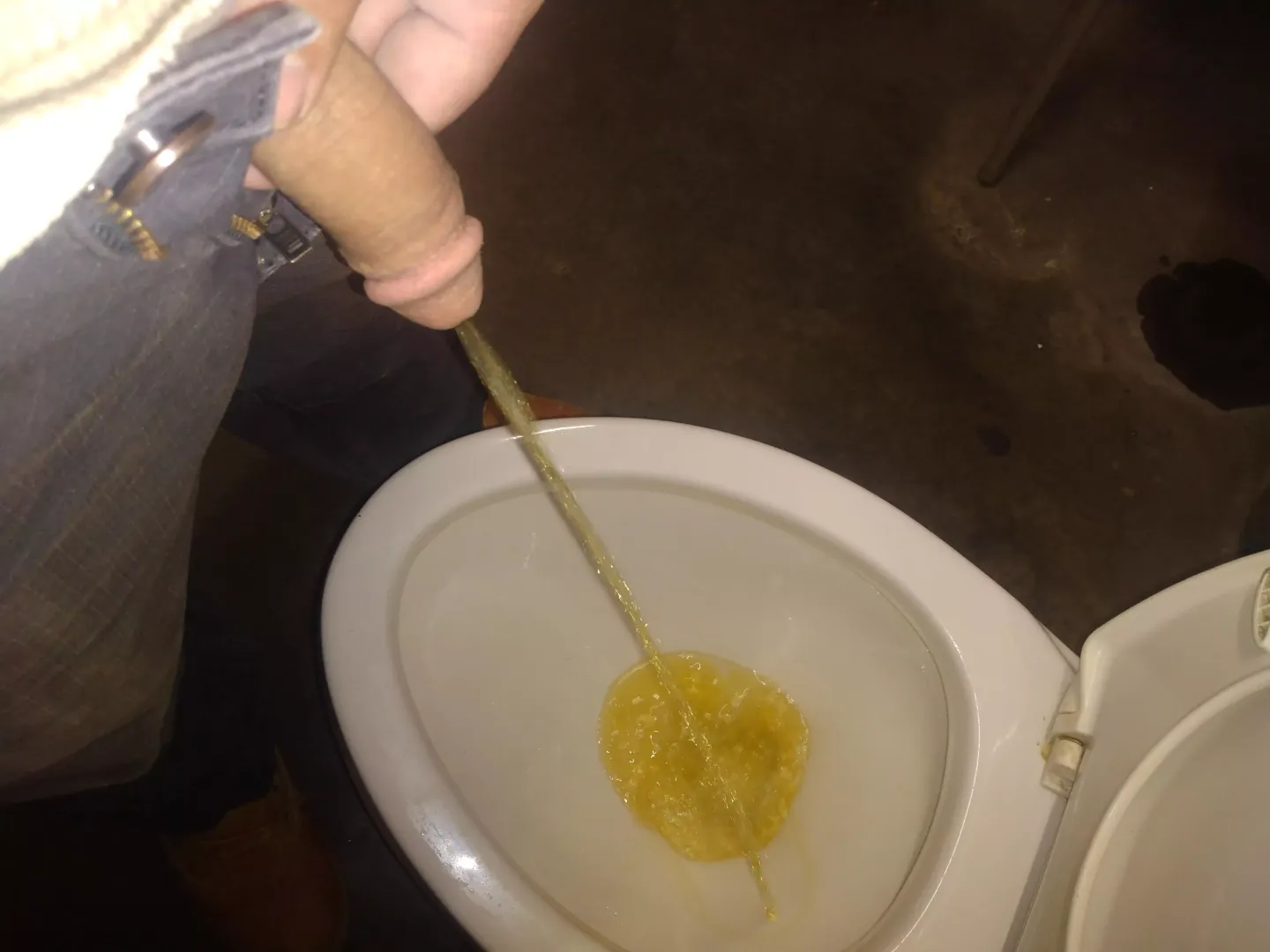 hot piss at work
