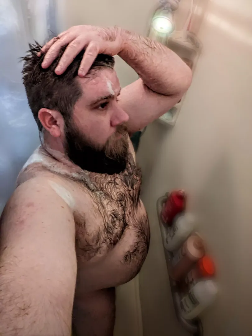 Hot showers are always amazing