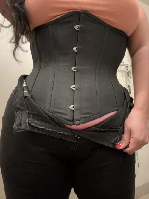 Hourglass shaped