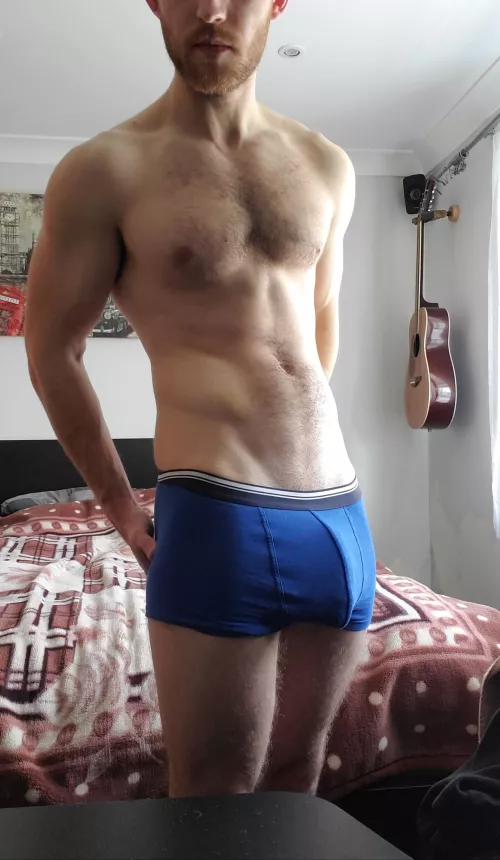 How about blue
