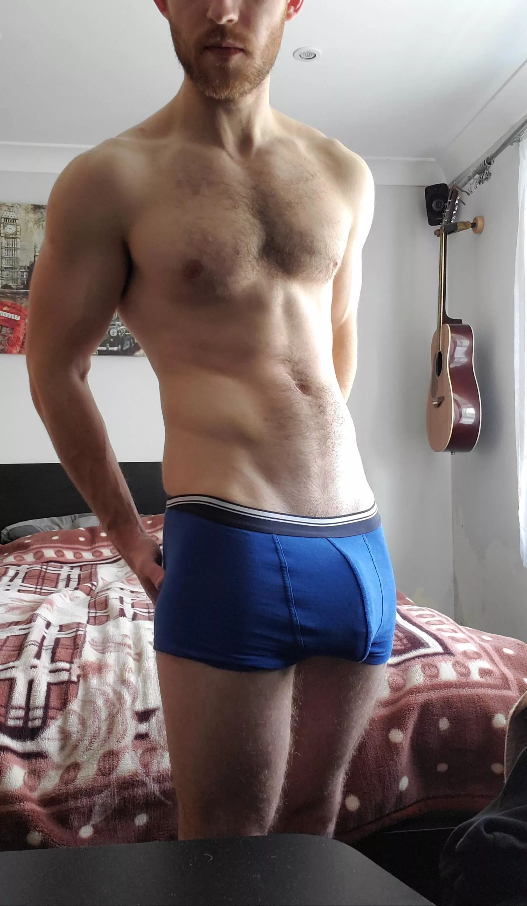 How about blue