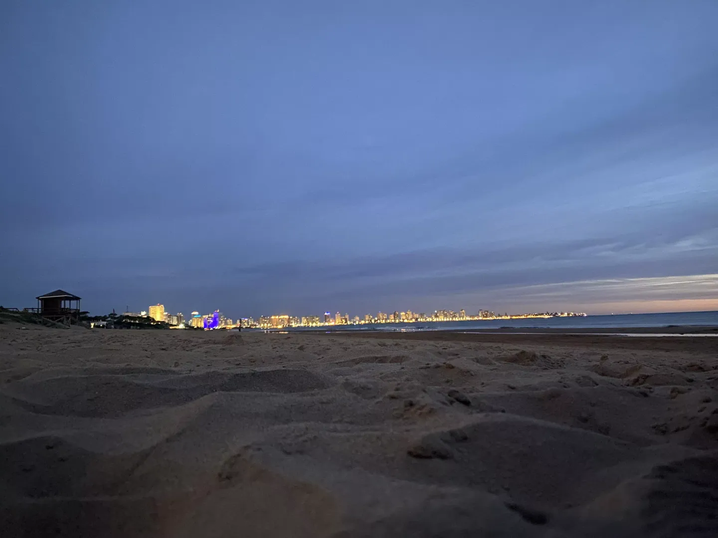 How about spending the night on the beach?