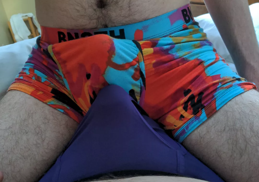 How about two bulges from a pair of horny early risers?