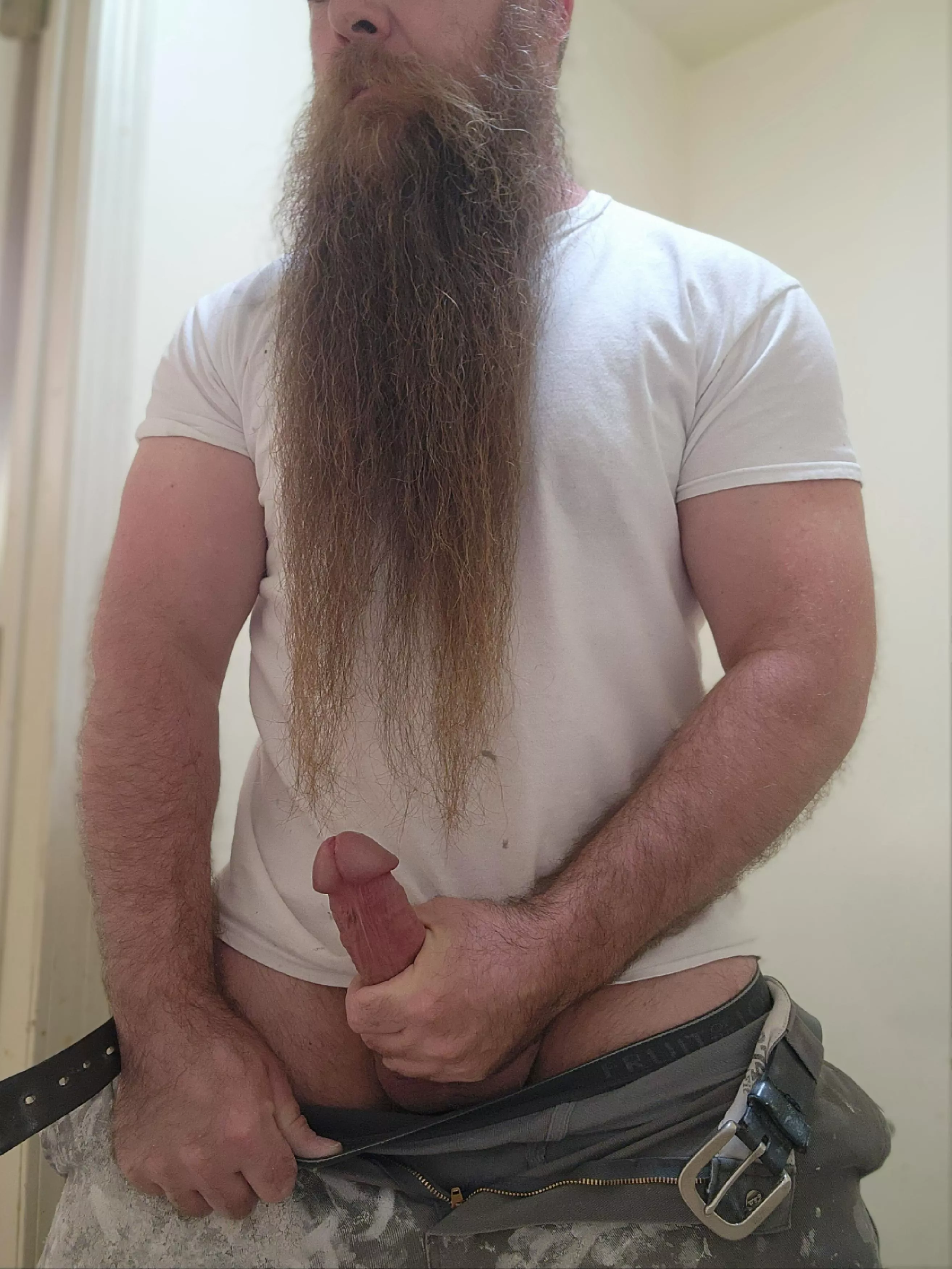 How am I supposed to get any work done when I'm this hard?!?