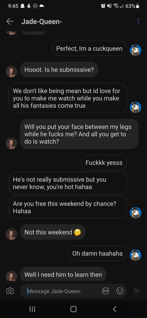 How did I get so lucky?? Go check her out, I can't wait until she makes me watch