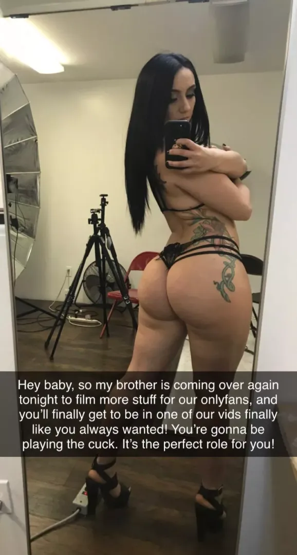 How nice of you to allow your sister’s boyfriend to be the cuck in one of your videos!