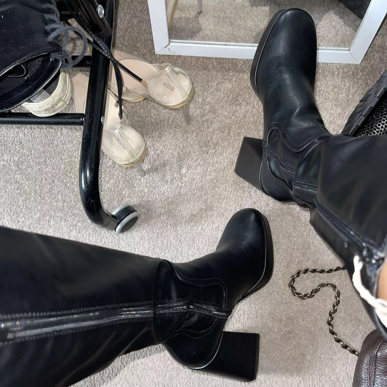 How would you like if I stomped on you or your balls Beta.Or if I made you get on your knees and beg to clean the bottoms of my boots