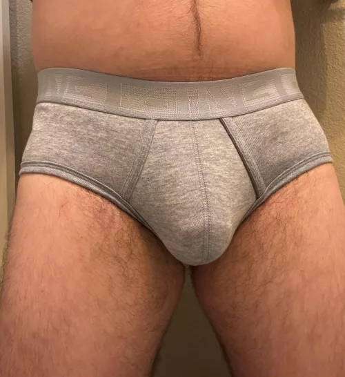How’s my soft bulge in briefs? 
