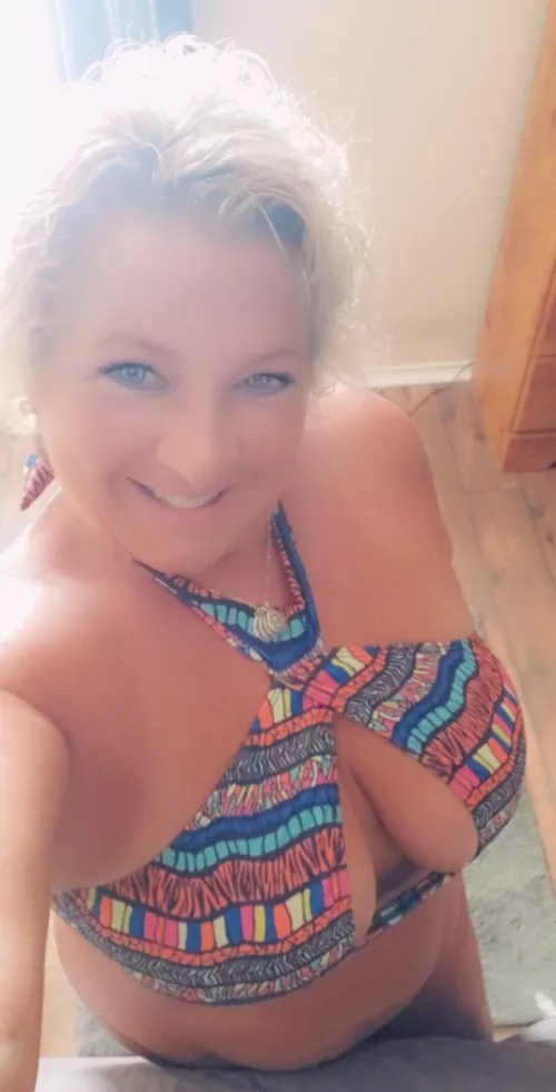 Hubby always wondered how come I didn't bring the bikini home!