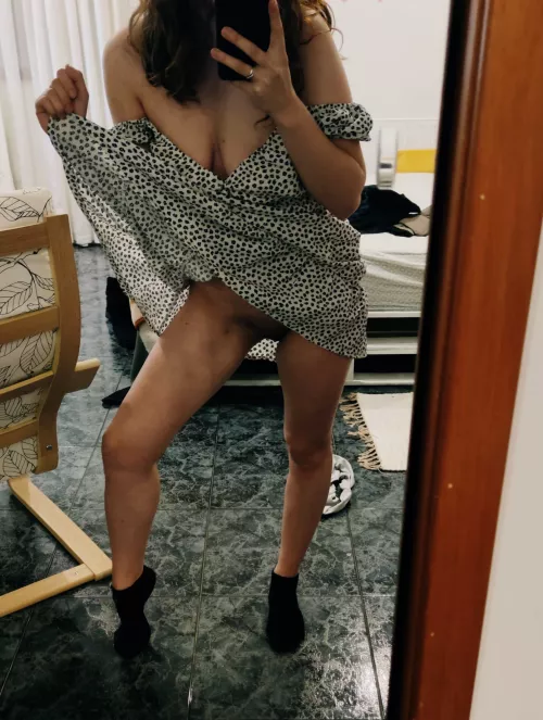 Hubby doesn't mind I don't wear any underwear