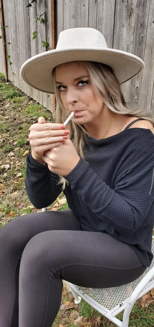 Hubby was being playful when he took this pic. Any guesses as to I what I’m looking up at? 🤭