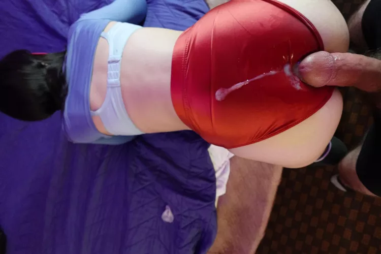 huge load shot on my panties