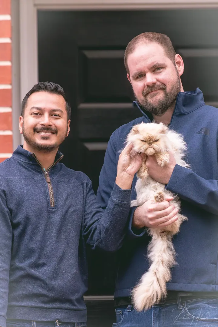 Husband and I just said goodbye to our 19 years old cat yesterday. So happy with how the photo turned out.