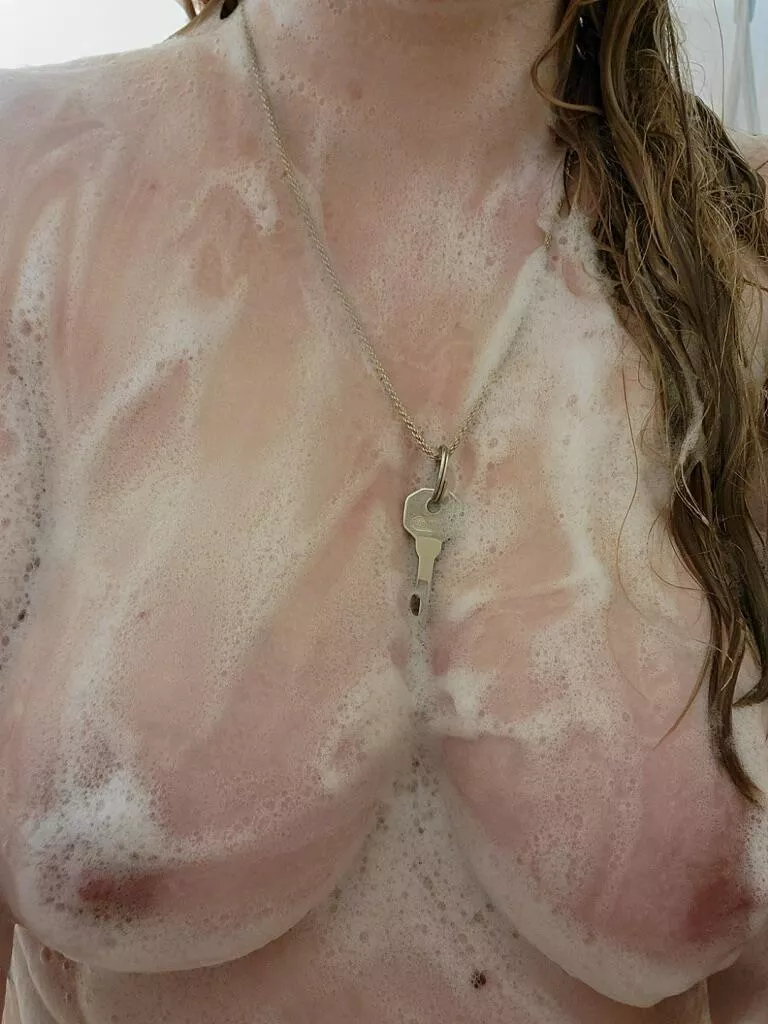 Husband is locked. Who wants to show me how a real man fucks?