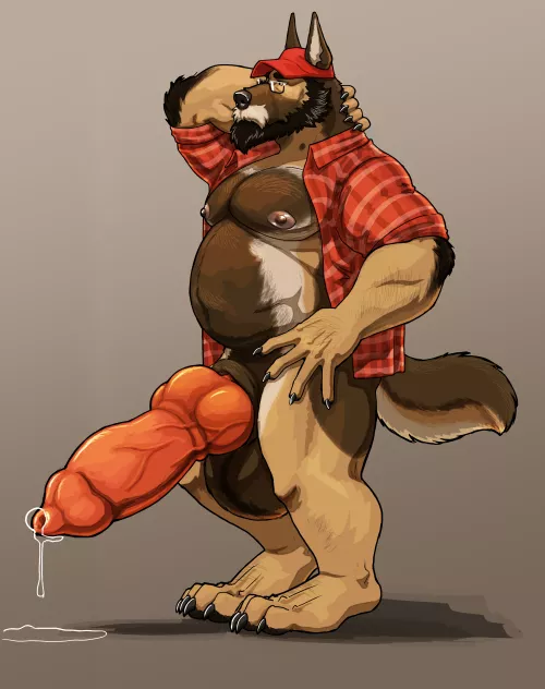 Hyper Knotty Summer Sheppo (Art by me/DouglasKim) 