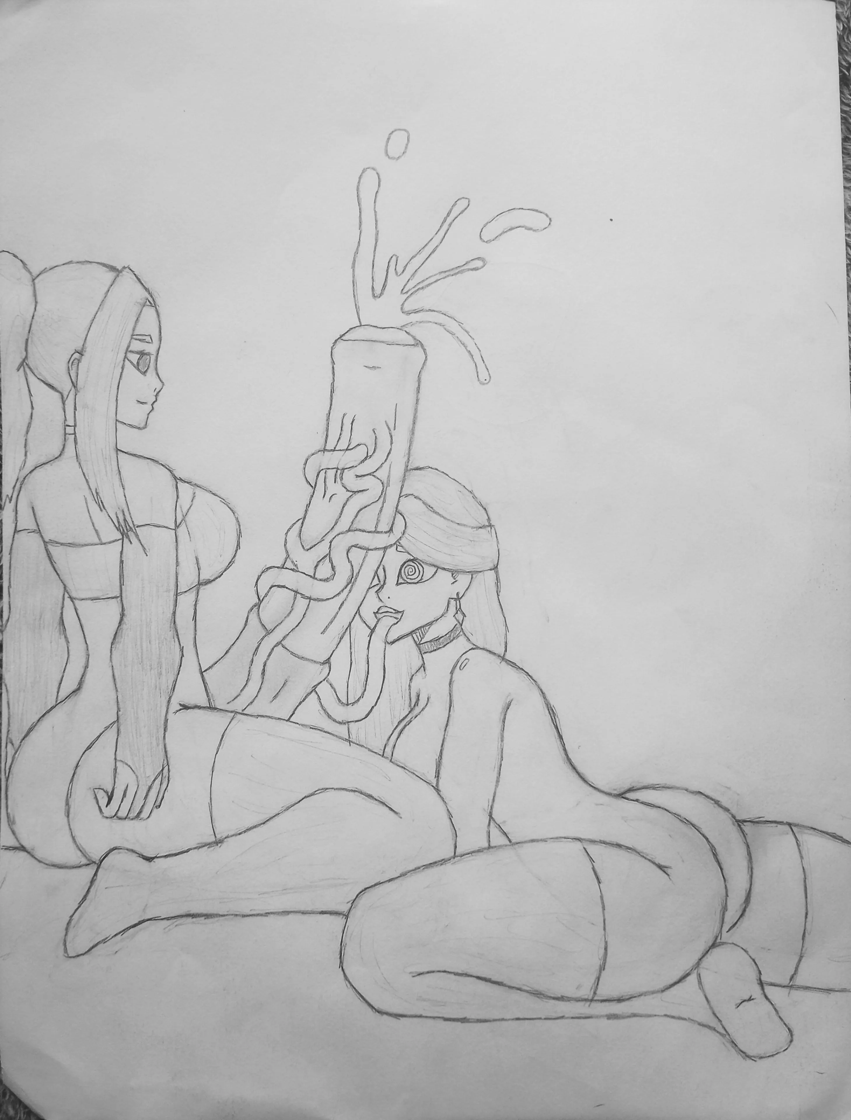 hypnotized by cock
