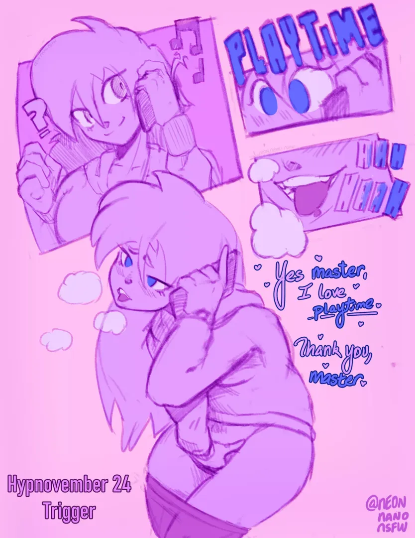 Hypnovember 24 - Trigger (F) (OC) (Neon Nano)