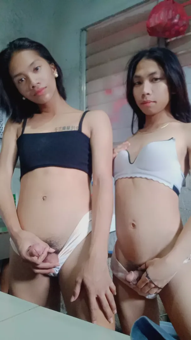 I am here serving for you to be satisfied. Me and my sister Wanna try?