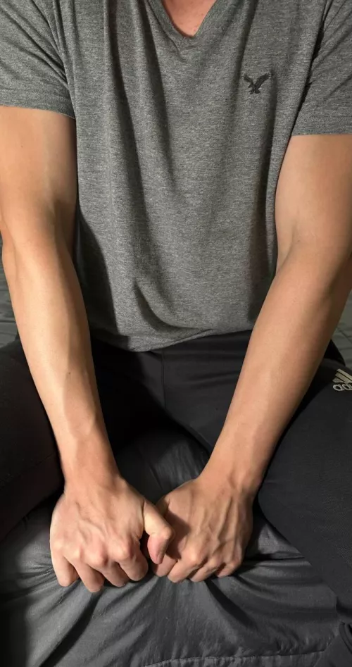 I bet I can choke you with these...