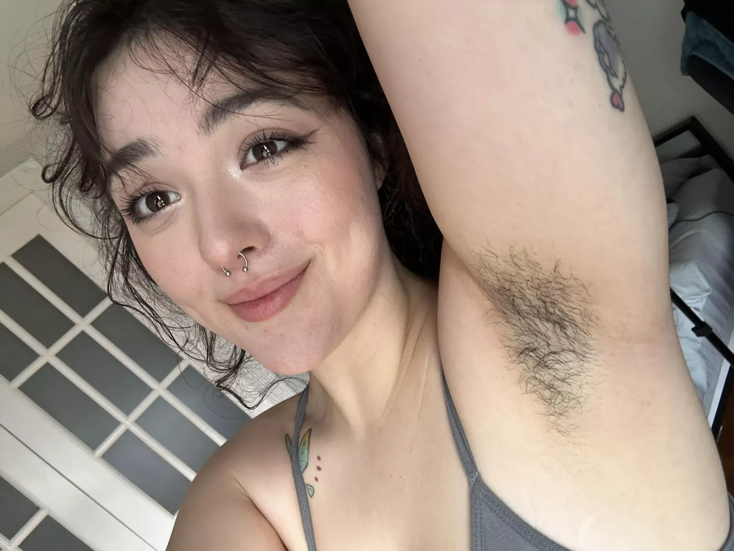 I bet my hairy pits get you rock hard 