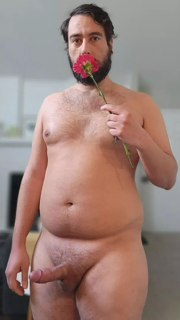 I brought you a flower for our date