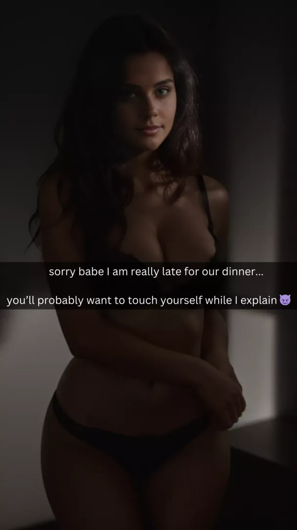 I can allow myself to be naughty 😈 and I know my bf will get rock hard 🌶️ We both get off on it!! We're still on strangers for now but I can't wait to tell him.a story where his friends are in 💦😉