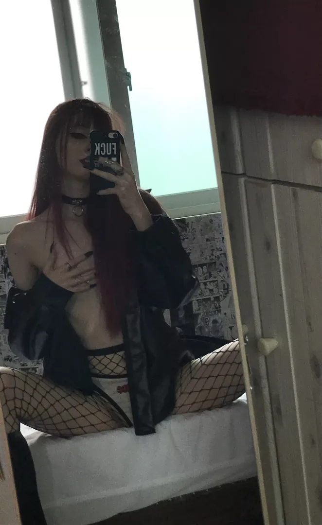 I can’t rub your cock between my boobs, but I can still deepthroat it. Deal?