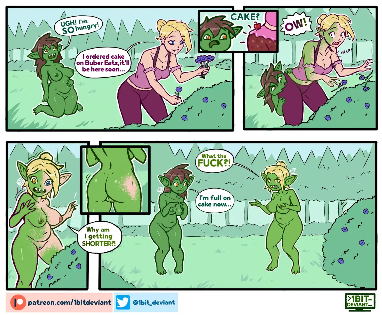 I colored the gob comic!