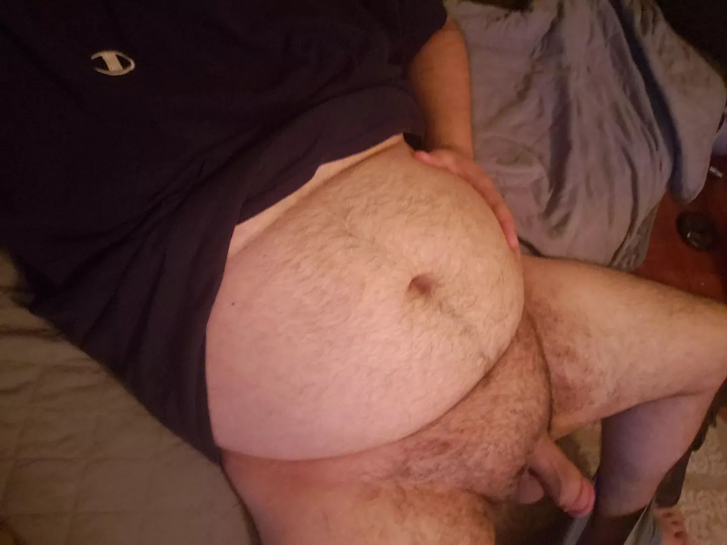 I could use a hand or a mouth