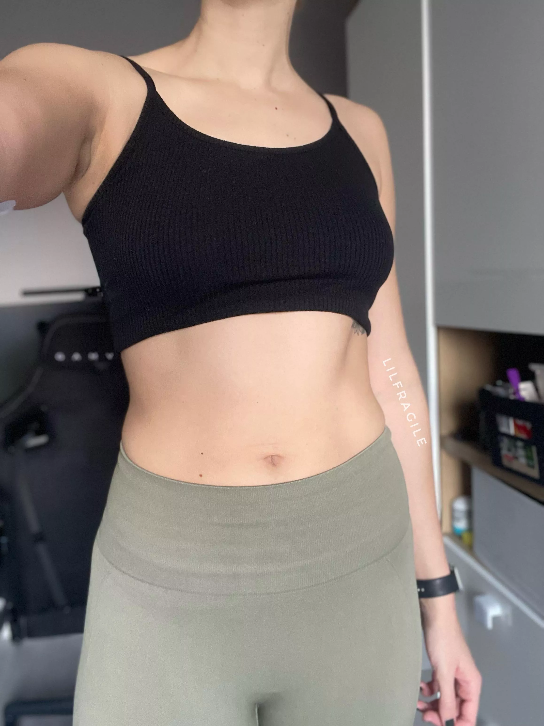 I could work out or I could be a couch potato [f]