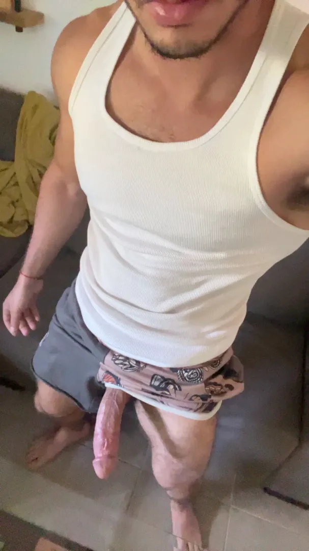 I couldn’t hold it in my shorts