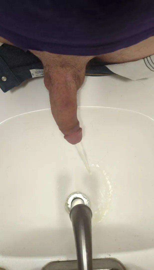 I couldn't make it, so I just had to use the sink
