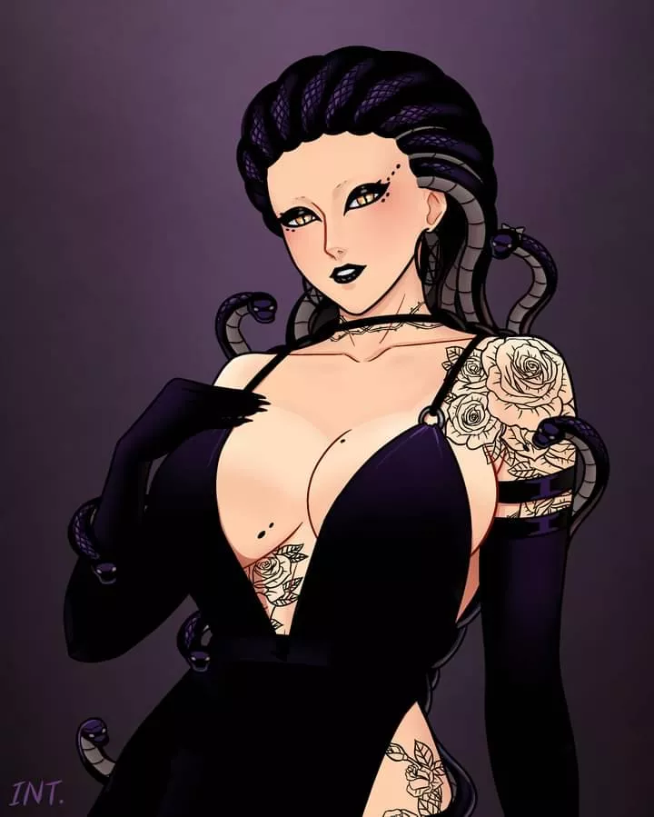 I didn't know I needed a goth Gorgon mommy until now. (Int.)
