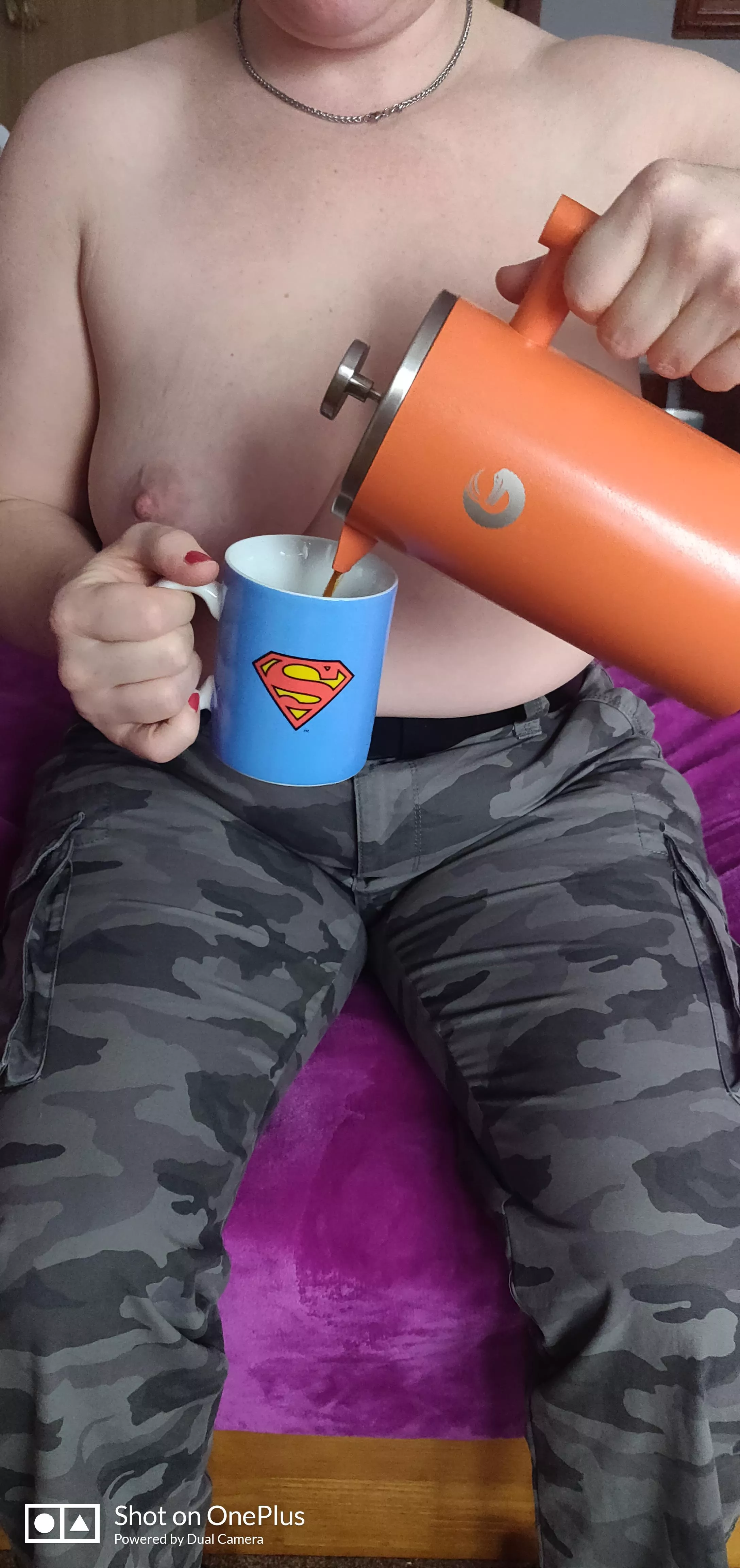 I do love a plunge on Saturday morning 😉