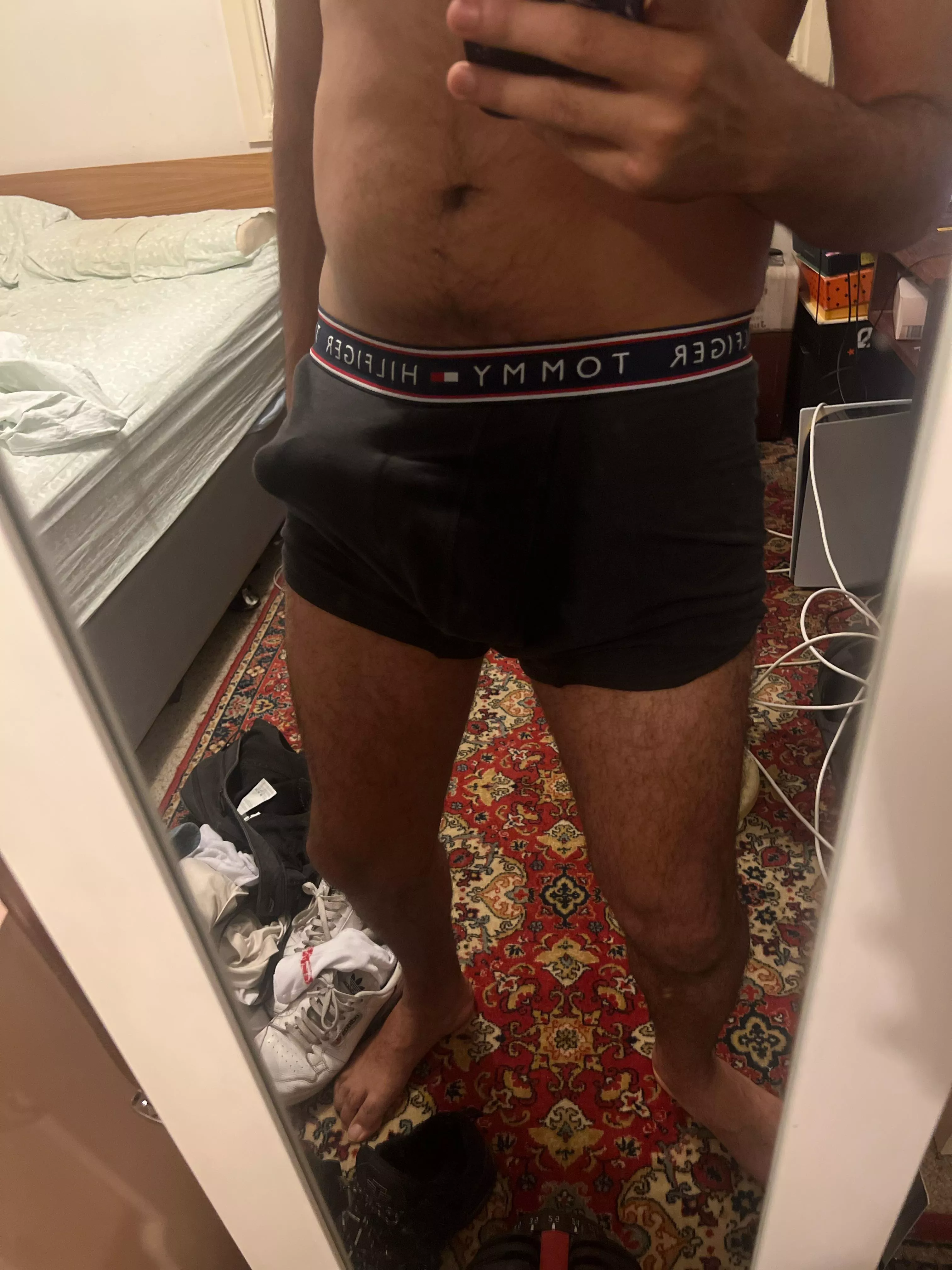 I don’t have a weapon on me officer?