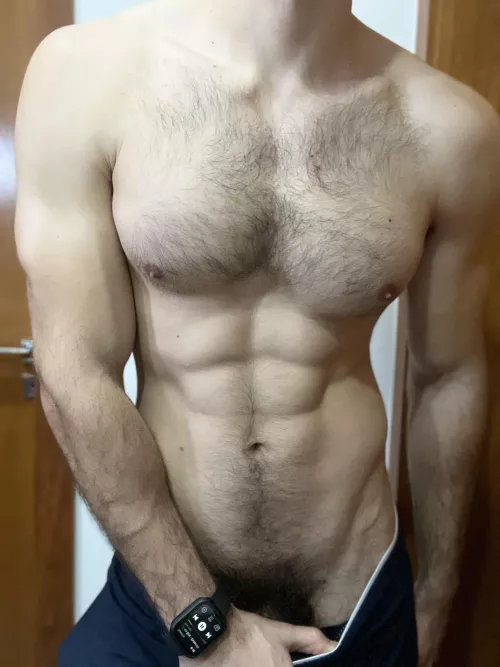 I dont know, im all sweaty from the gym.