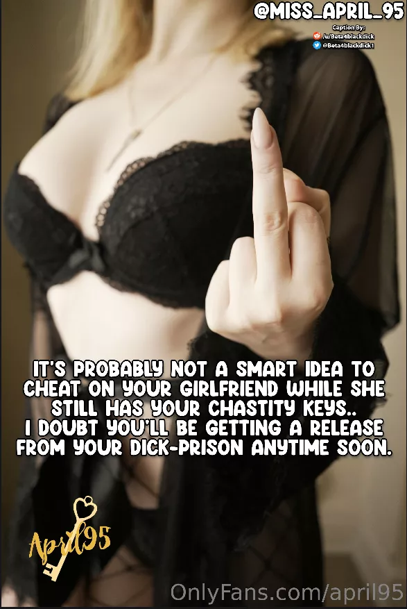 I Don't think she'll be unlocking you anytime soon 🤣🤣