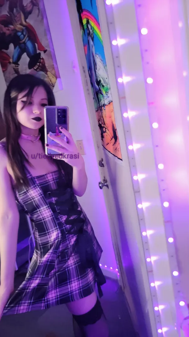 I feel super cute whenever I wear collars, but I wish someone would hook a leash up to it