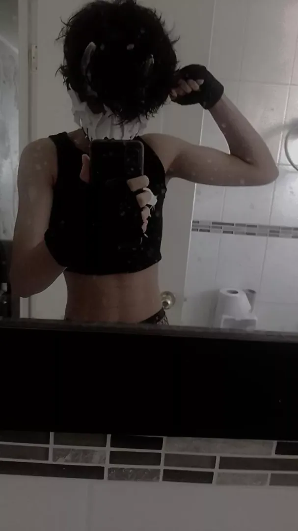 I felt cute in a weird way