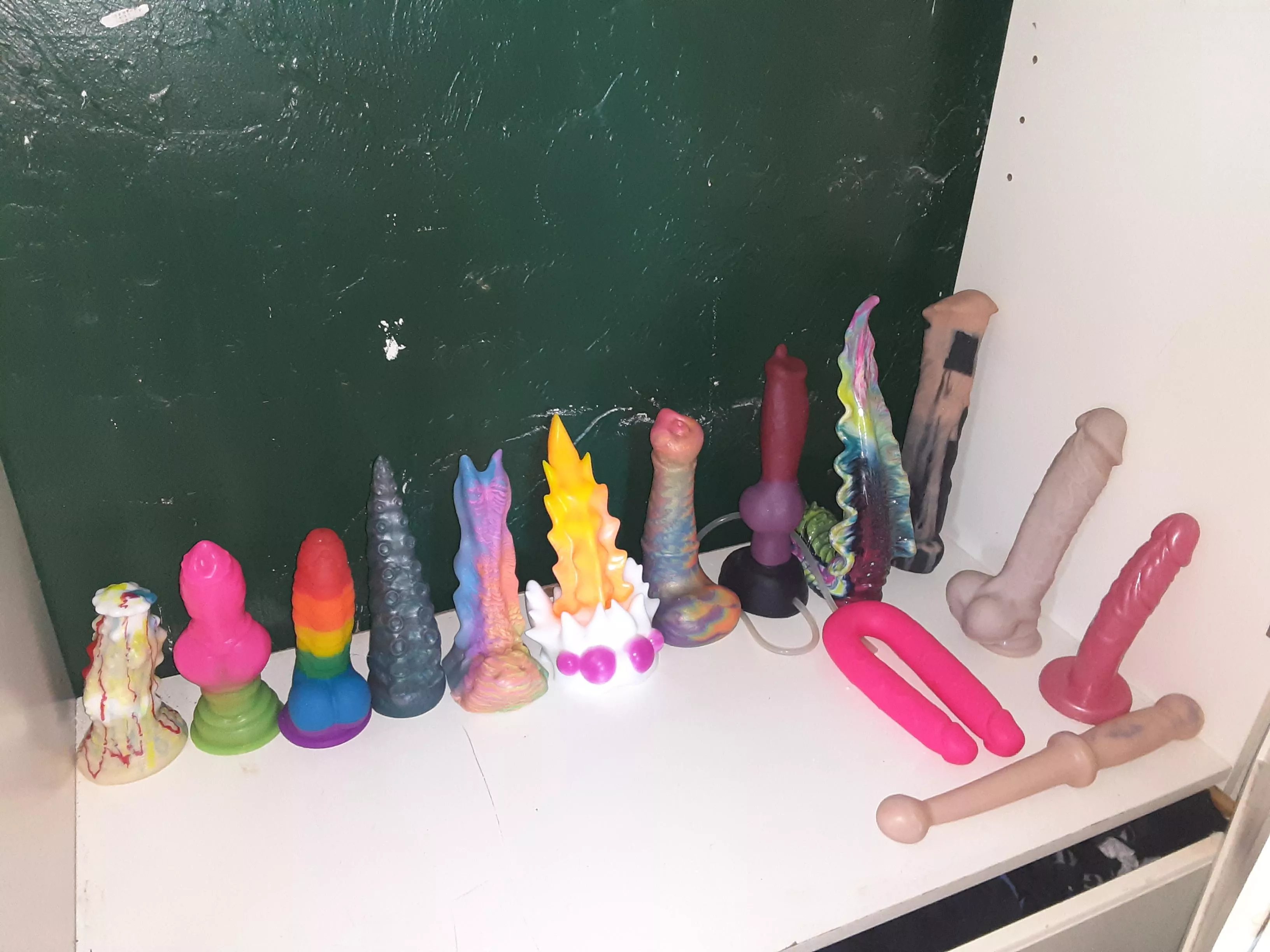 I finally took a new pic of my collection 👉👈