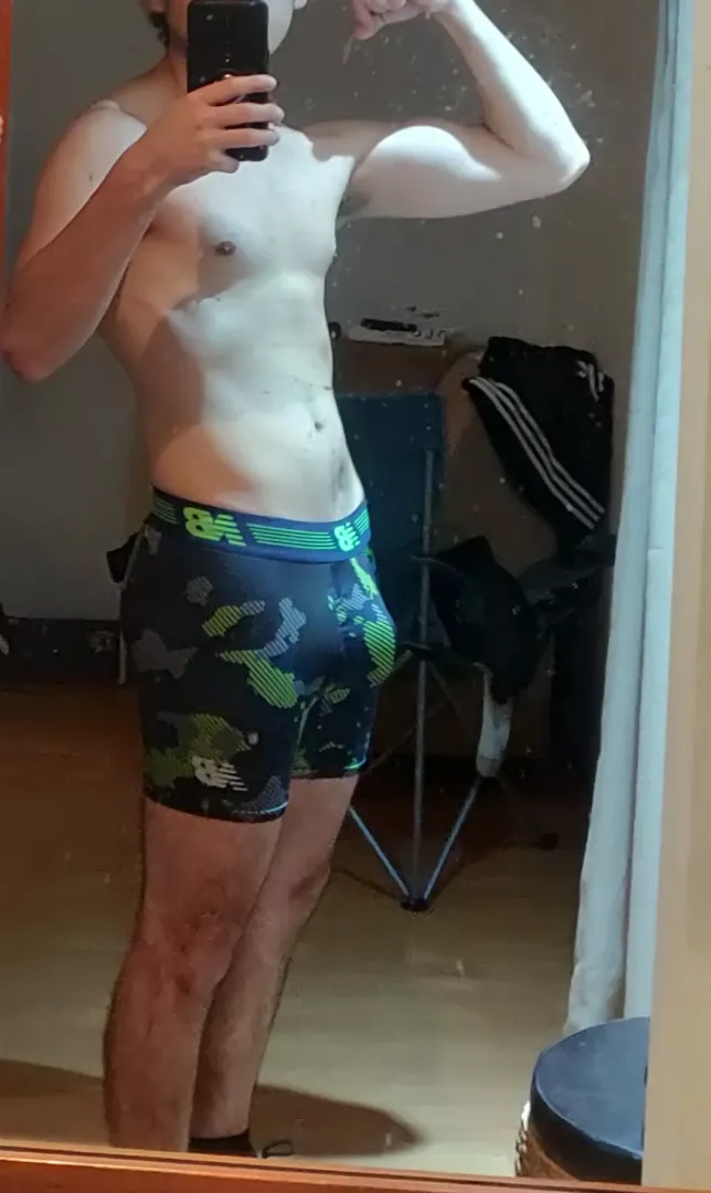 I get a bulge after a workout. Do you approve?