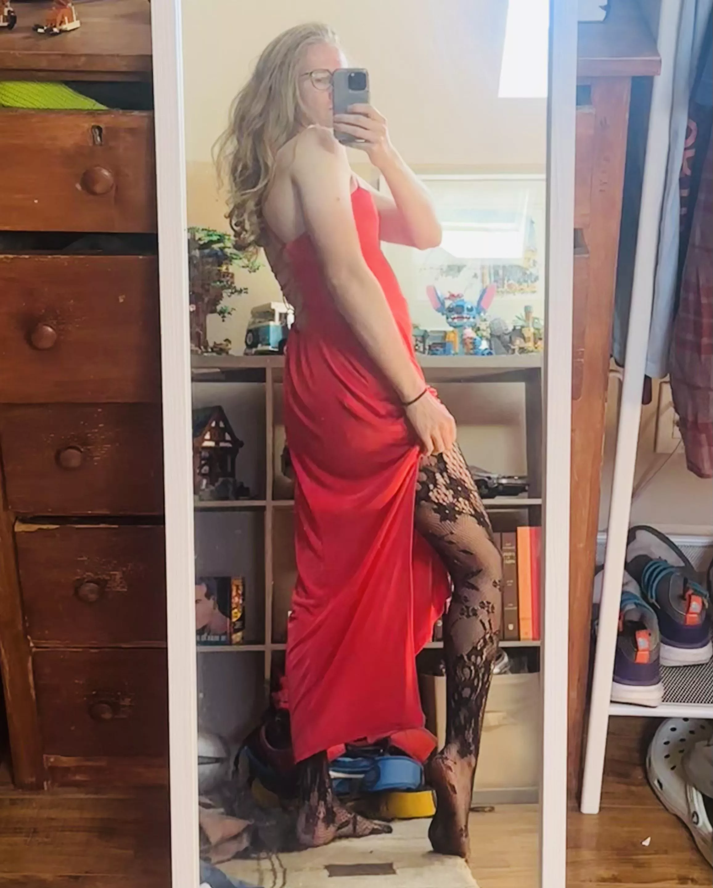 I get nervous dressing up, but I felt pretty🥺