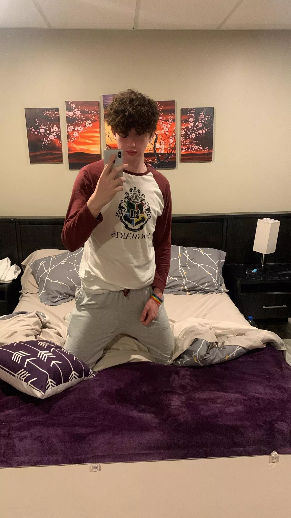 I got a new bed and Harry Potter pyjamas ✨