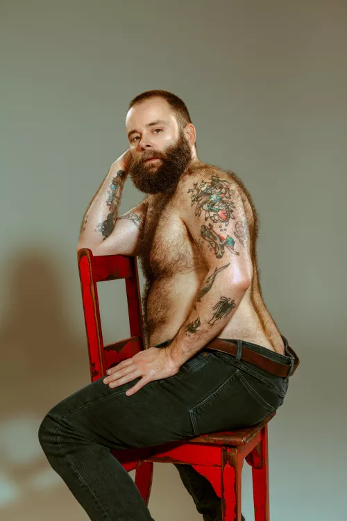 I got some professional photos - being oiled up felt great