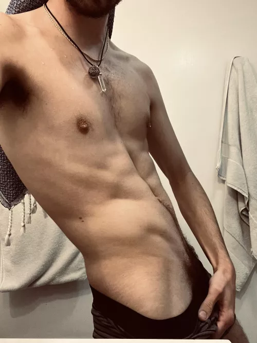 I gotta jump in the shower. I think there’s room for both of us if somebody kneels…