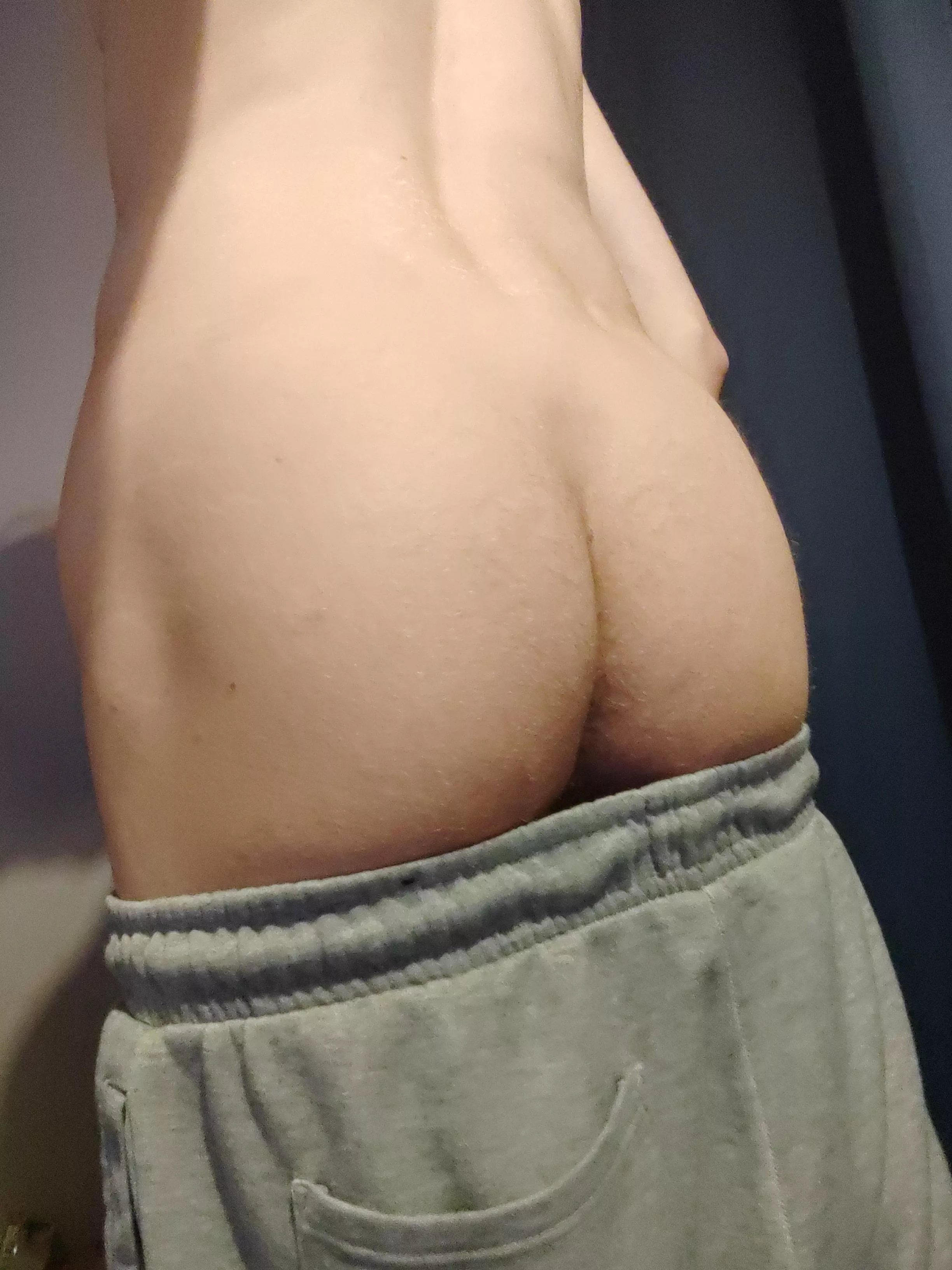 I grow more hair here than i do on my face