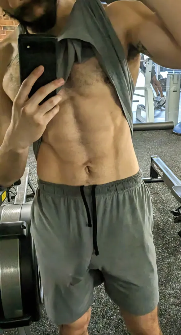 I had a nice pump at the gym 