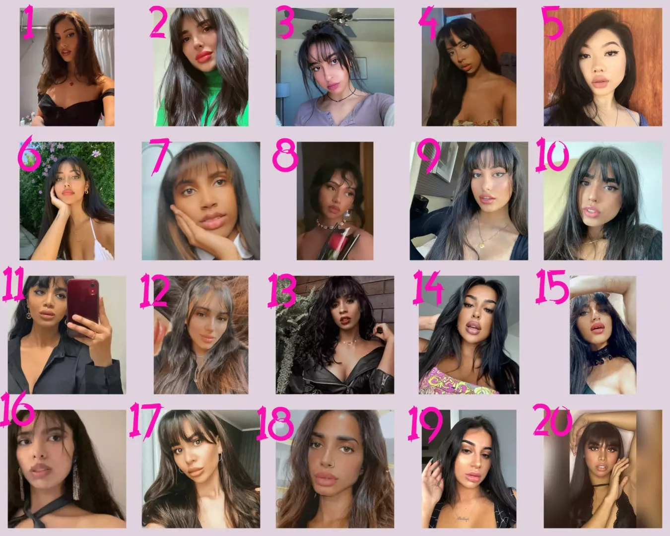 I have a big load ready. Which do u want me to Cum Trib? Ill tally all the votes