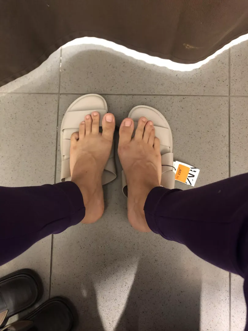 I have big feet?