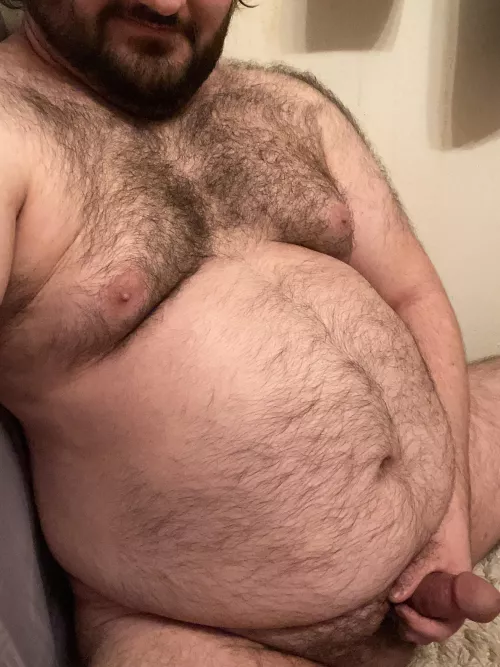 I haven’t even eaten yet today and I’m still so round 😋